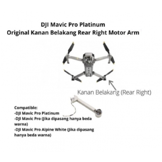 Dji Mavic Platinum Motor Belakang Kiri - Dji Platinum Combo Motor Back ccw